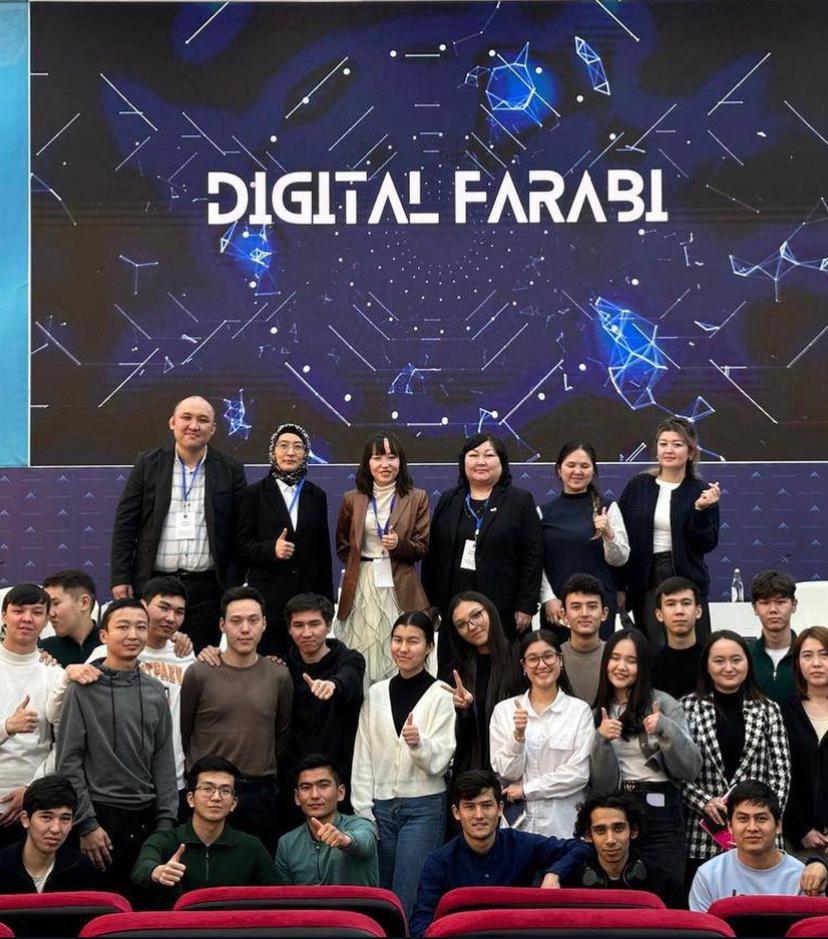 От всей души благодарим старшего преподавателя кафедры, PhD Мэткерма Базаргуль за то, что она является модератором секции “искусственный интеллект и управление на основе данных” на международном форуме Digital Farabi!
